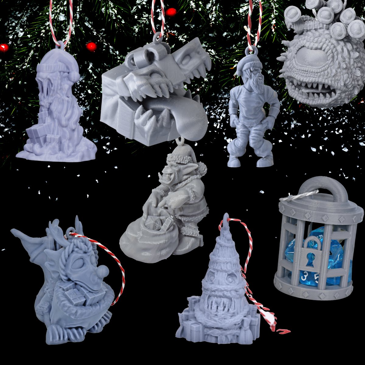 Printed Ornaments