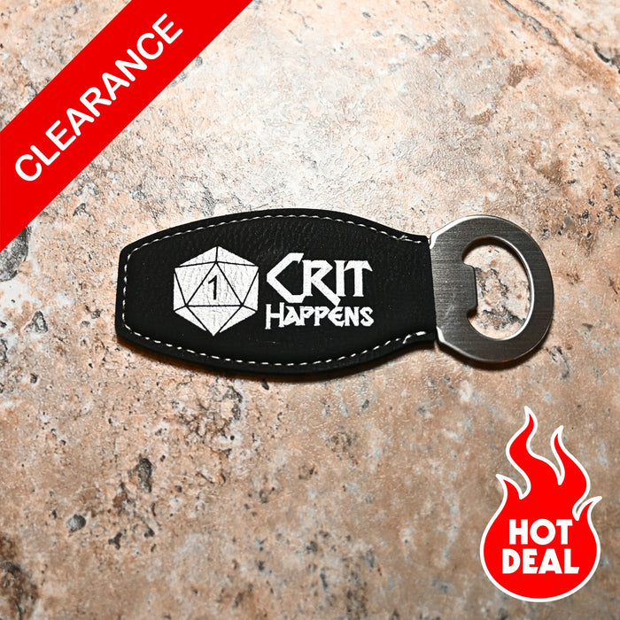 Crit Happens Magnetic Bottle Opener