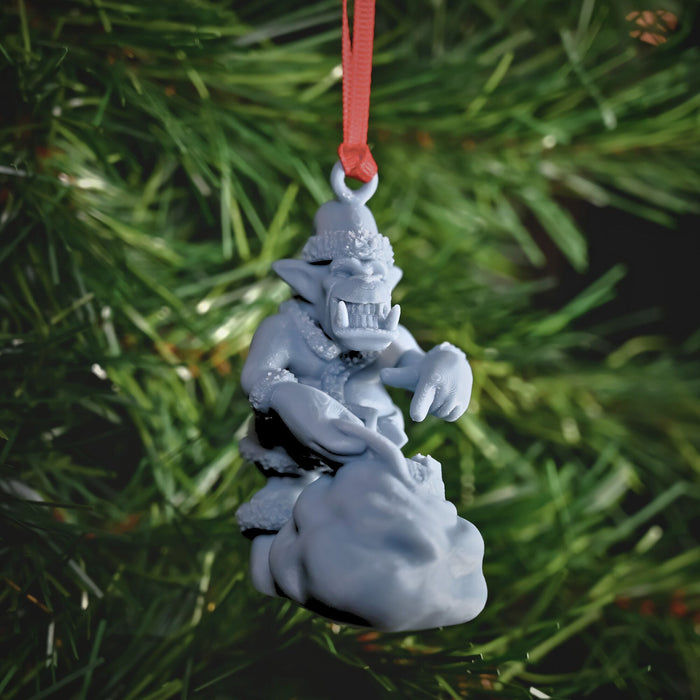 Orc Grunch Ornament