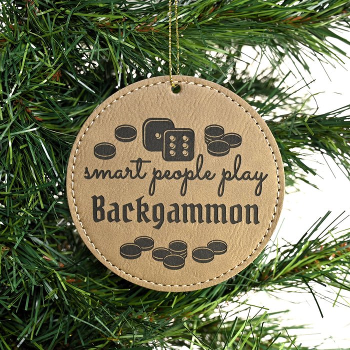 Backgammon Ornament