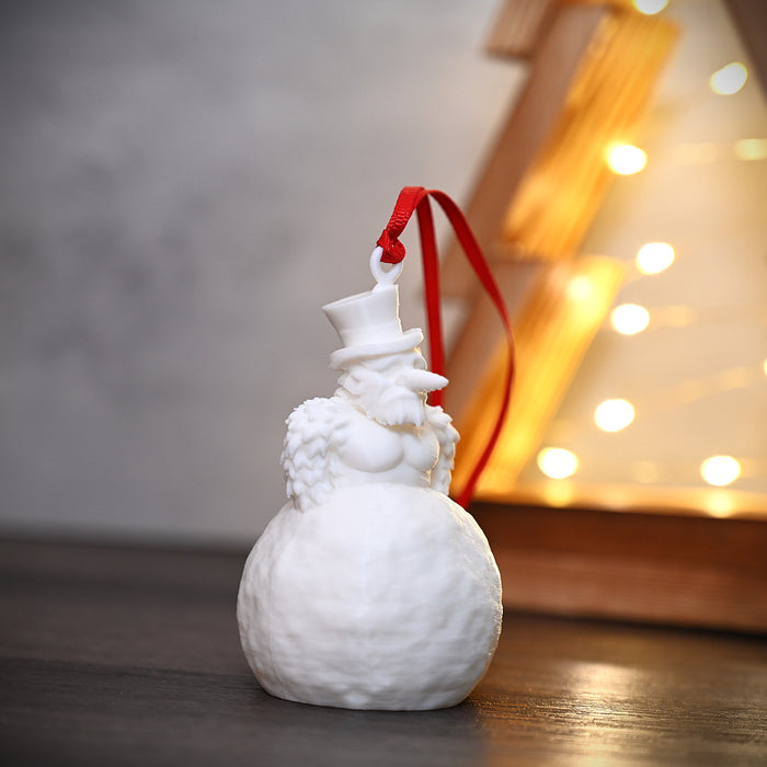 Disgruntled Yeti Ornament