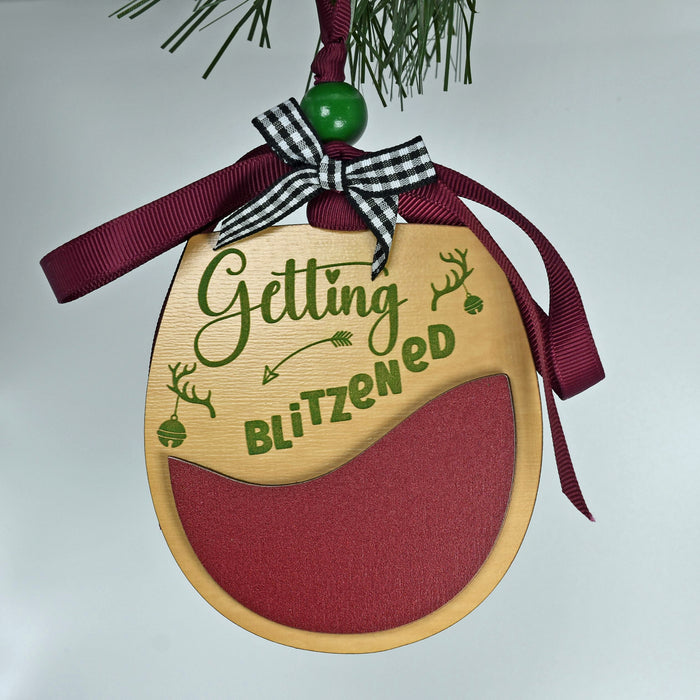 Getting Blitzened Ornament