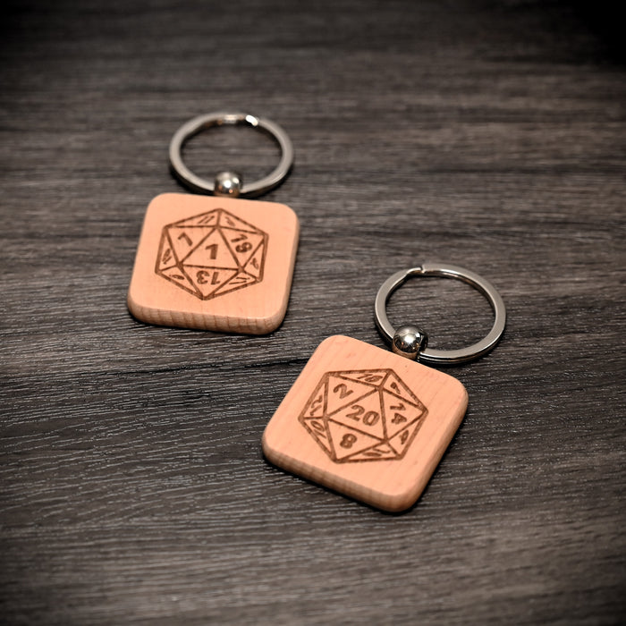 D20 / D1 Keychain