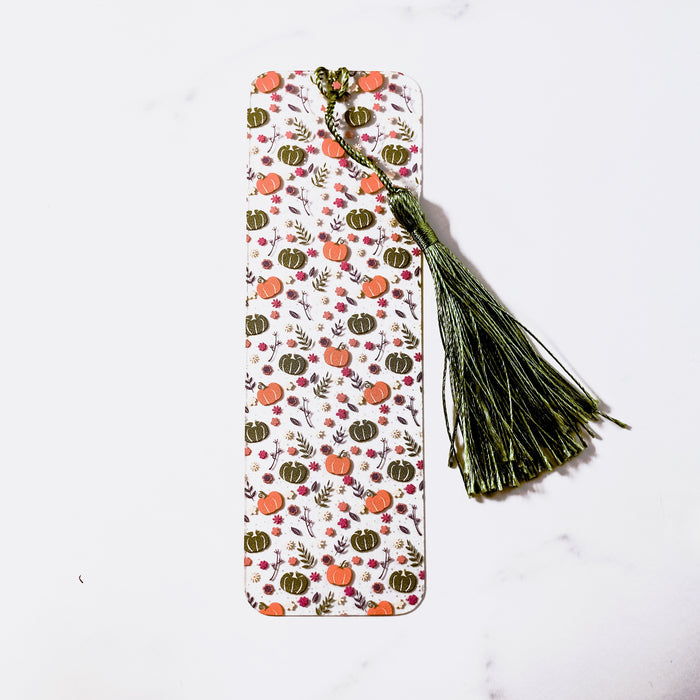 Fall Pumpkin Bookmark