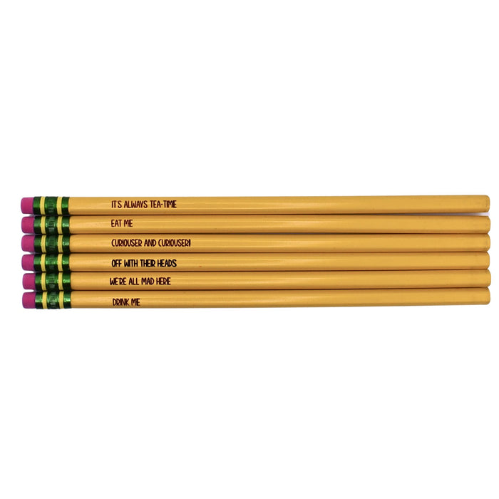 Alice Wonderland Pencil Set