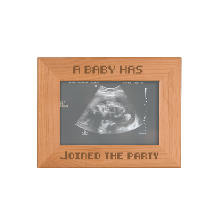 Baby Joined the Party Frame