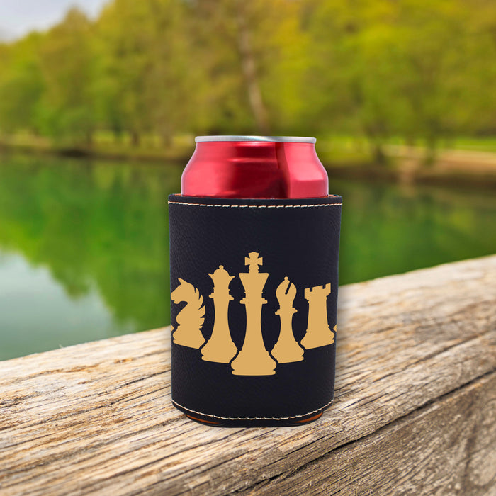 Chess Pieces Drink Sleeve