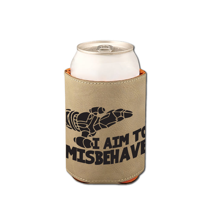 I Aim to Misbehave Firefly Drink Sleeve