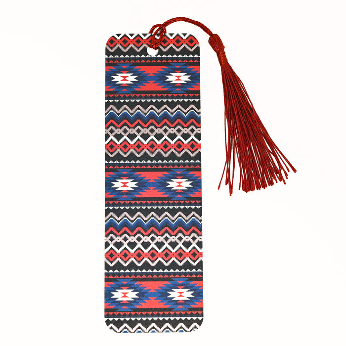 Aztec Blue Bookmark