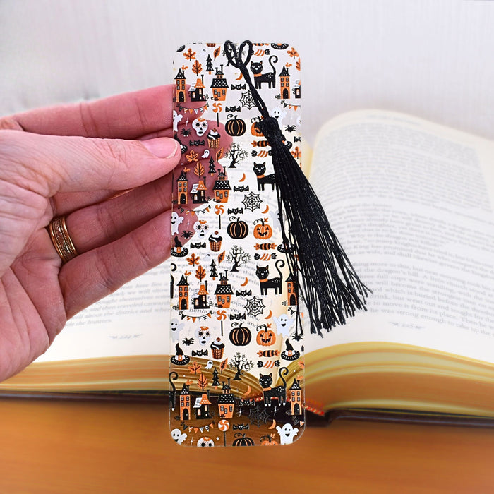 Black Pumpkin Bookmark