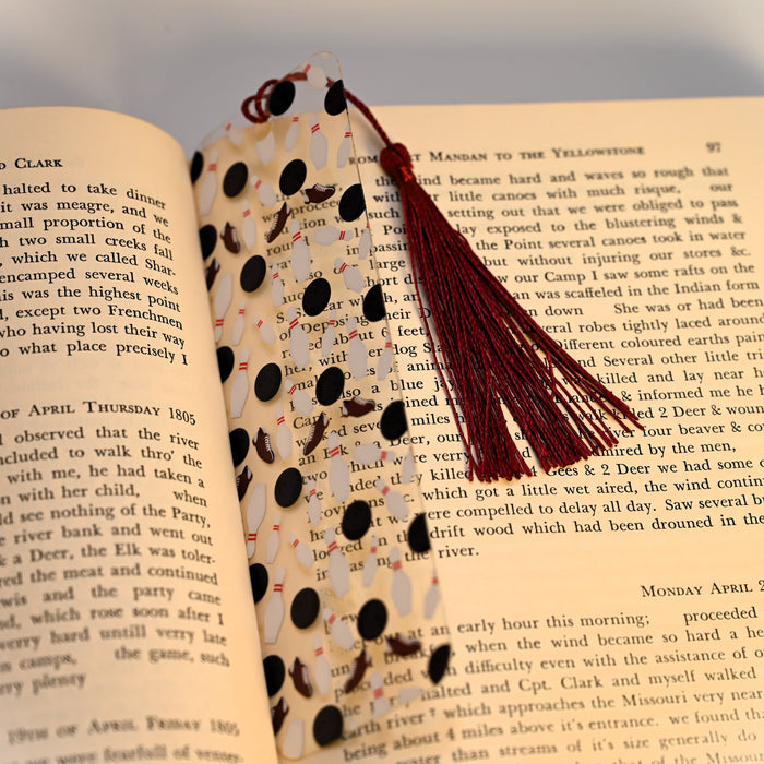 Bowling Bookmark