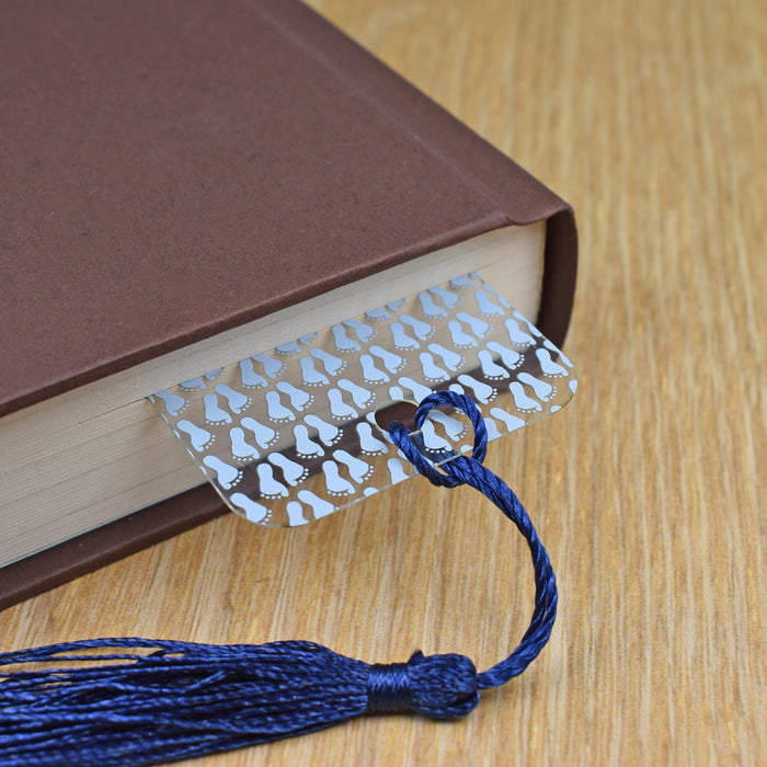 Baby Boy Feet Bookmark