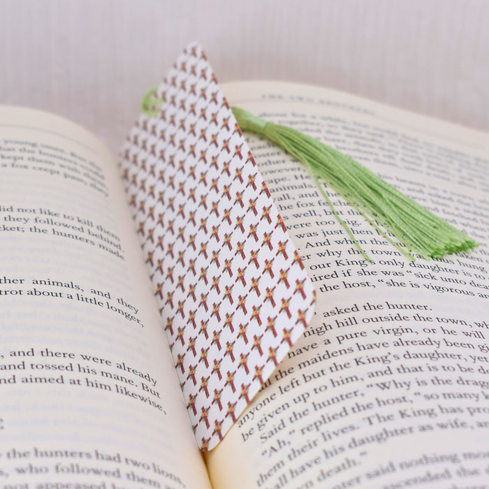 Easter Flower Cross Bookmark