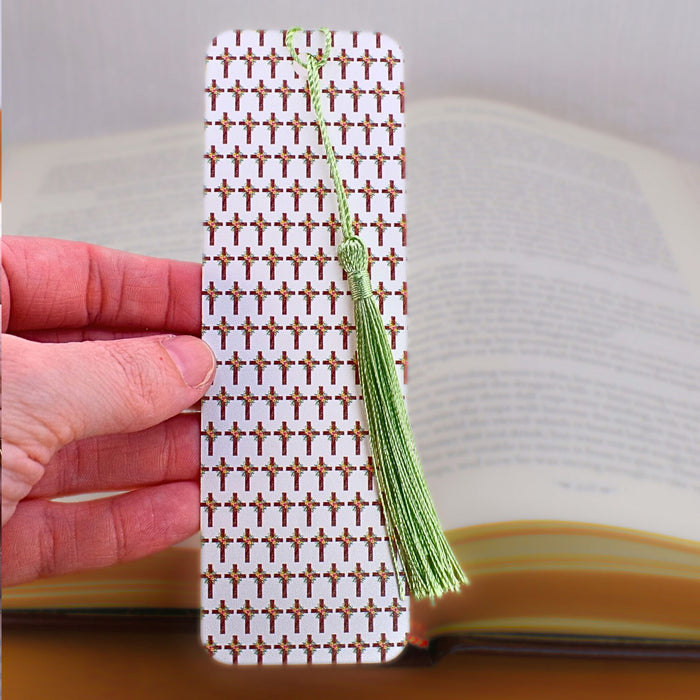 Easter Flower Cross Bookmark