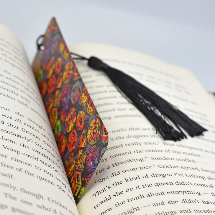 Polyhedral Dice Bookmark