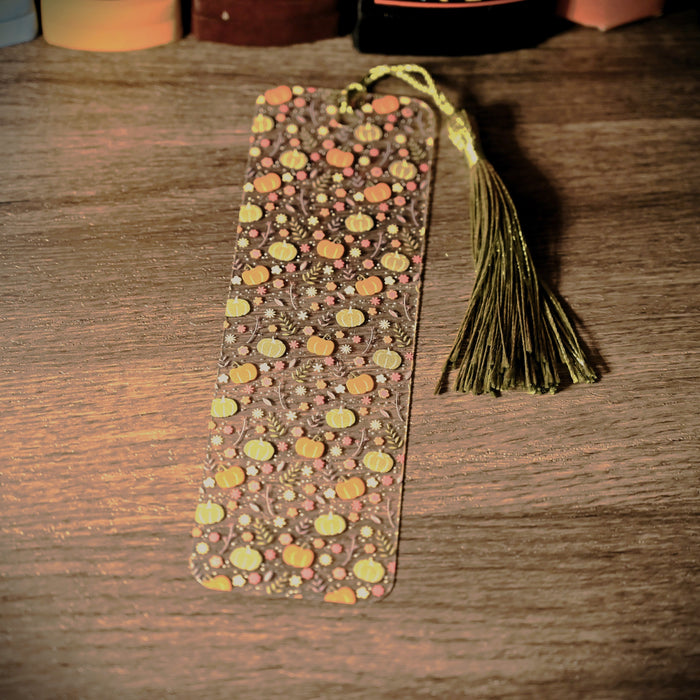 Fall Pumpkin Bookmark