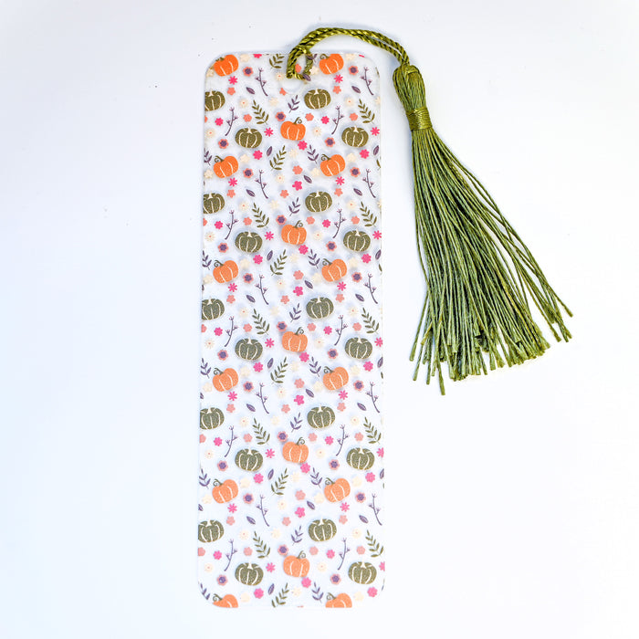 Fall Pumpkin Bookmark