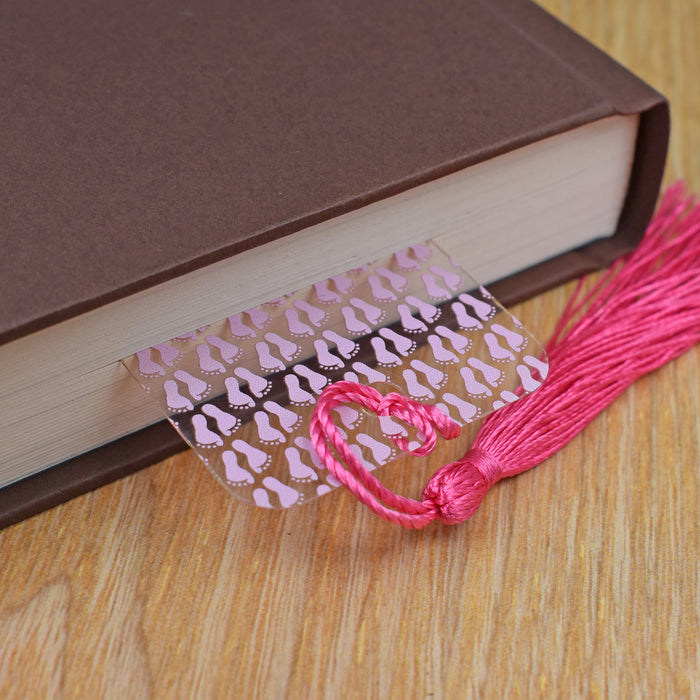 Baby Girl Feet Bookmark