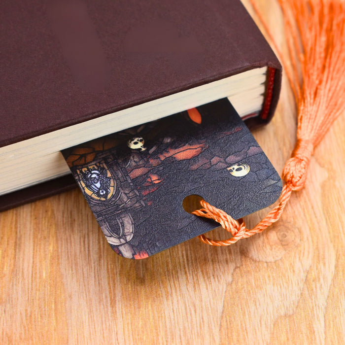 Haunted Cemetery Bookmark