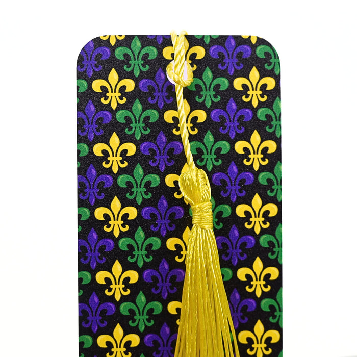 Mardi Gras Fleur de Lis Bookmark