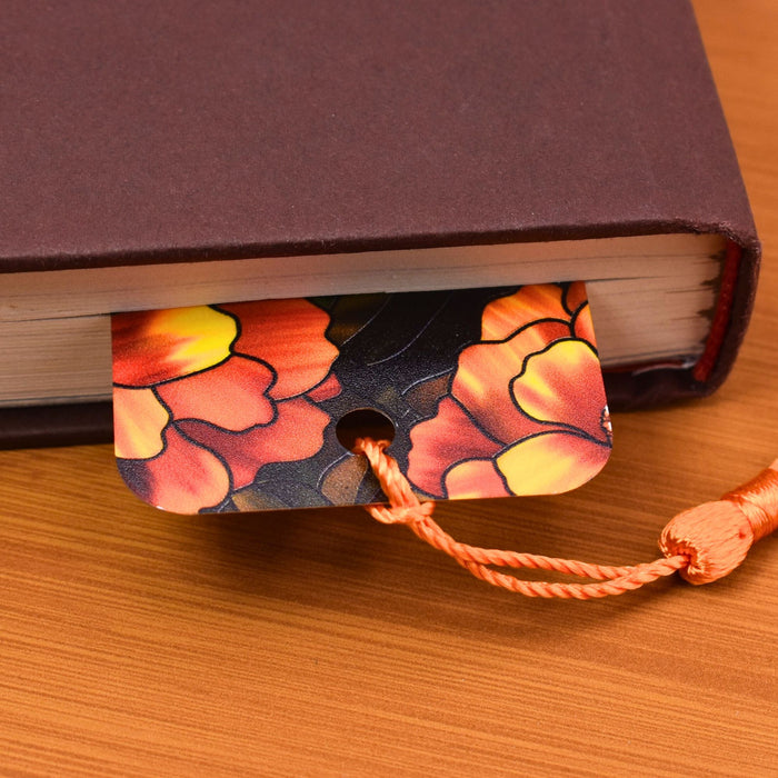 Marigold Flower Bookmark