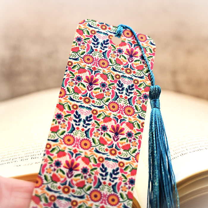 Mexican Floral Bookmark