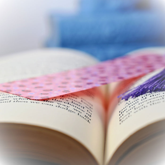 Pink Ladybug Bookmark