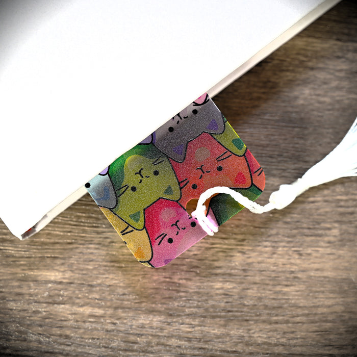 Rainbow Cats Bookmark