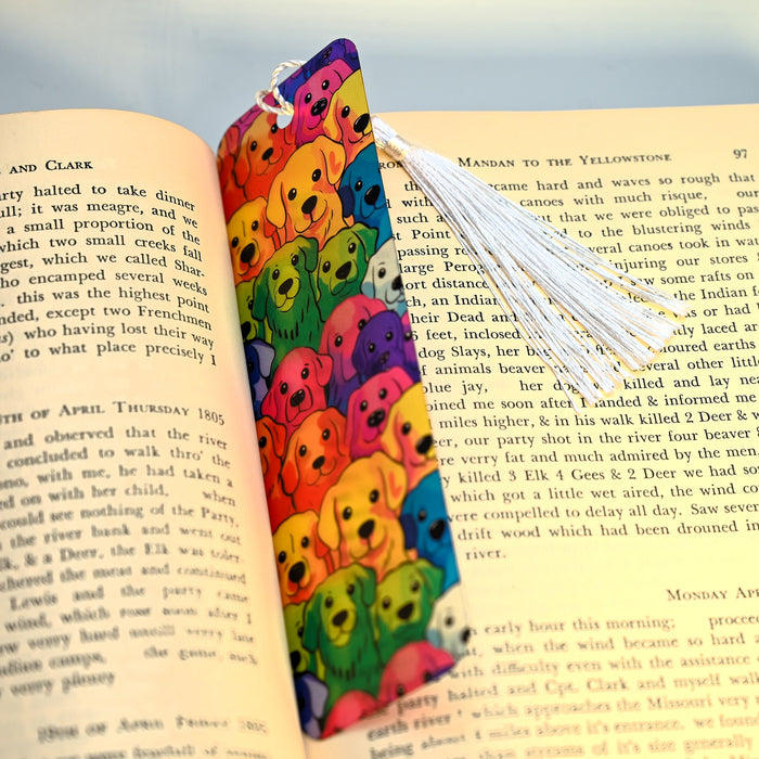 Rainbow Dogs Bookmark