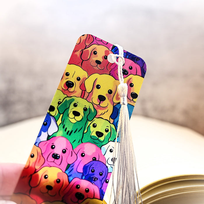 Rainbow Dogs Bookmark