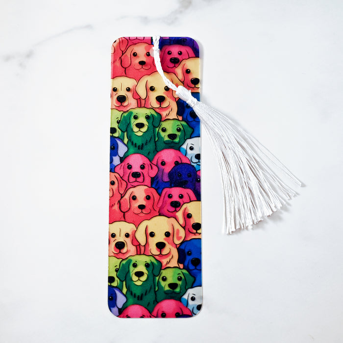 Rainbow Dogs Bookmark