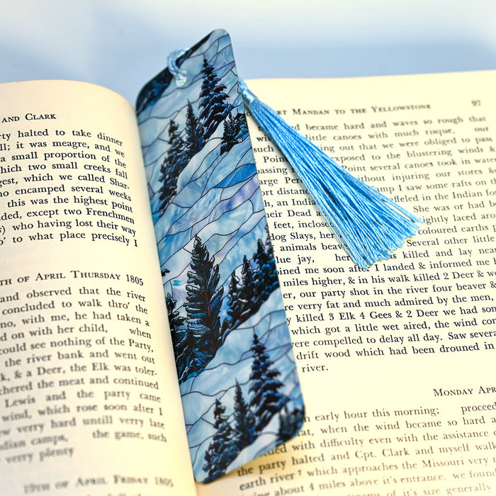 Snowy Hills Bookmark