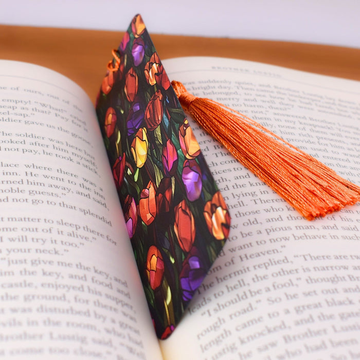 Tulip Flower Bookmark