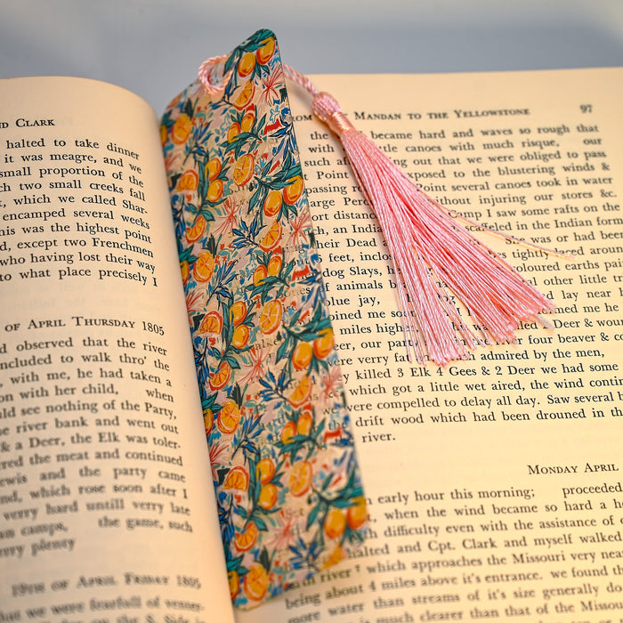 Watercolor Oranges Bookmark