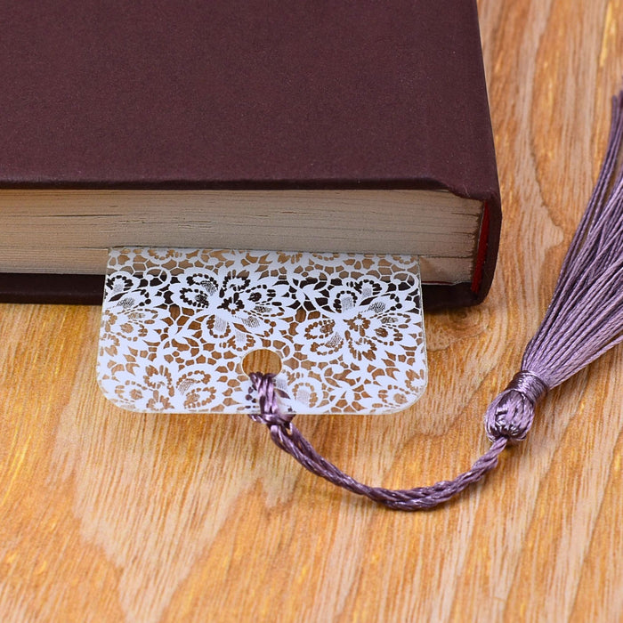 White Lace Bookmark