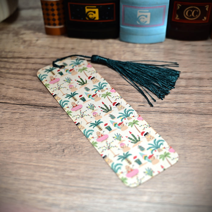 Christmas Beach Bookmark