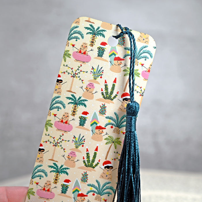 Christmas Beach Bookmark