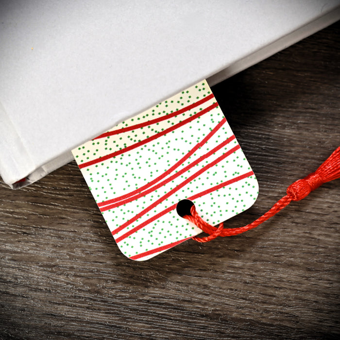 Christmas Snack Cake Bookmark