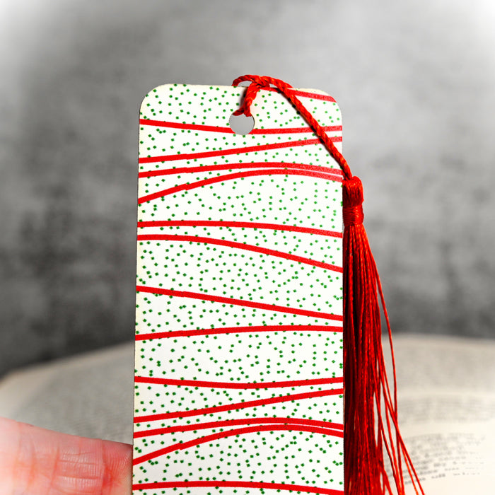 Christmas Snack Cake Bookmark