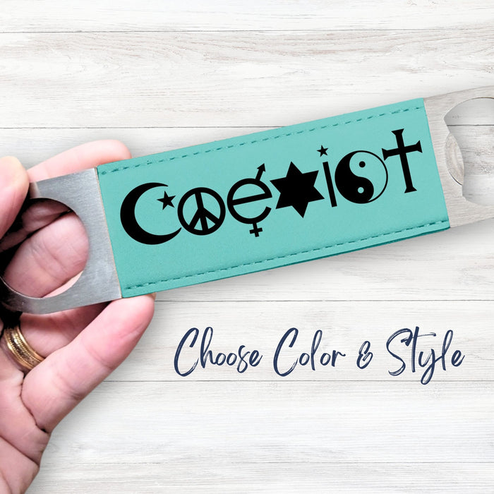 Coexist Bottle Opener