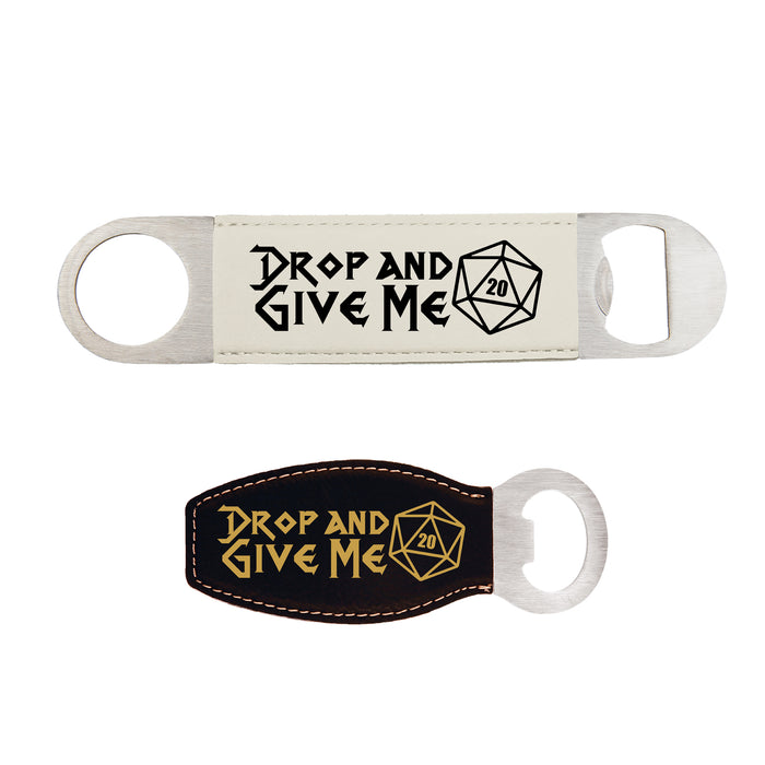 Drop and Give Me 20 Bottle Opener