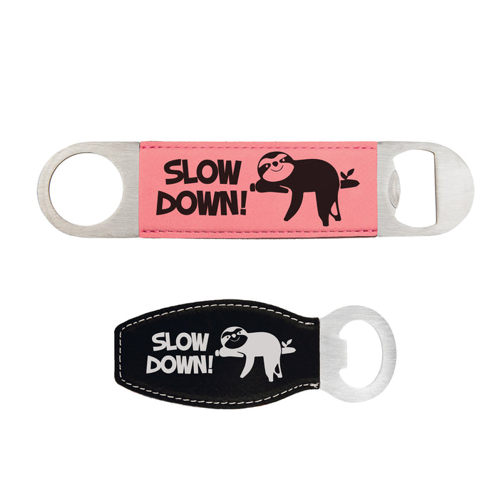 Slow Down Sloth Bottle Opener