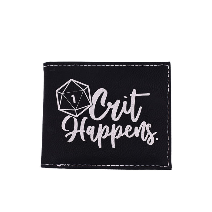 Crit Happens Bifold Wallet