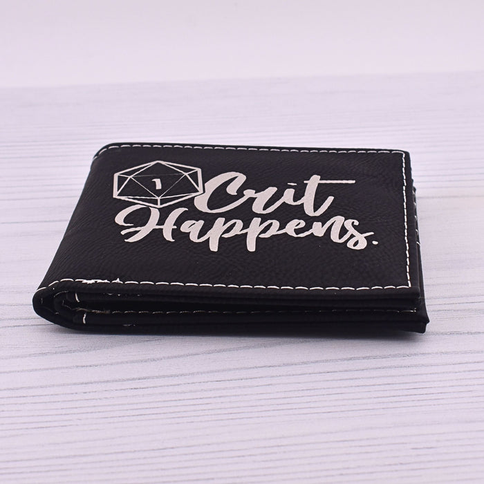 Crit Happens Bifold Wallet