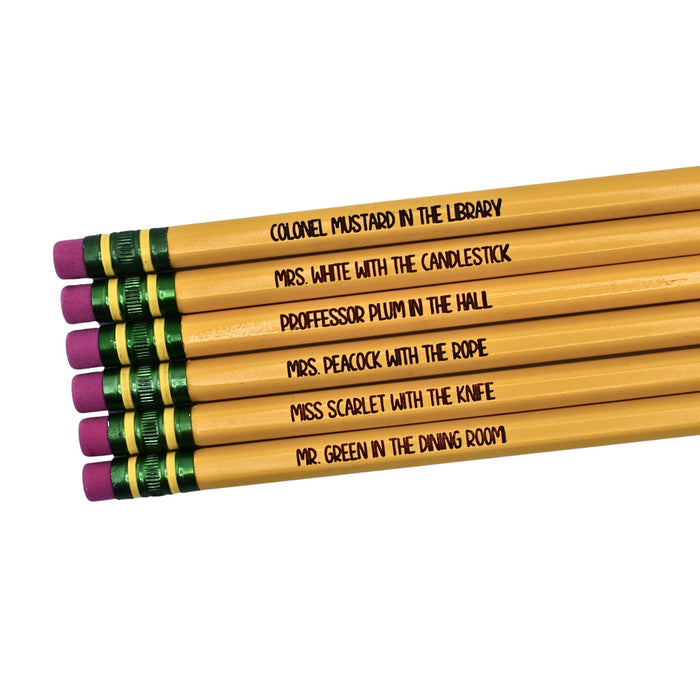 Clue Pencils Set