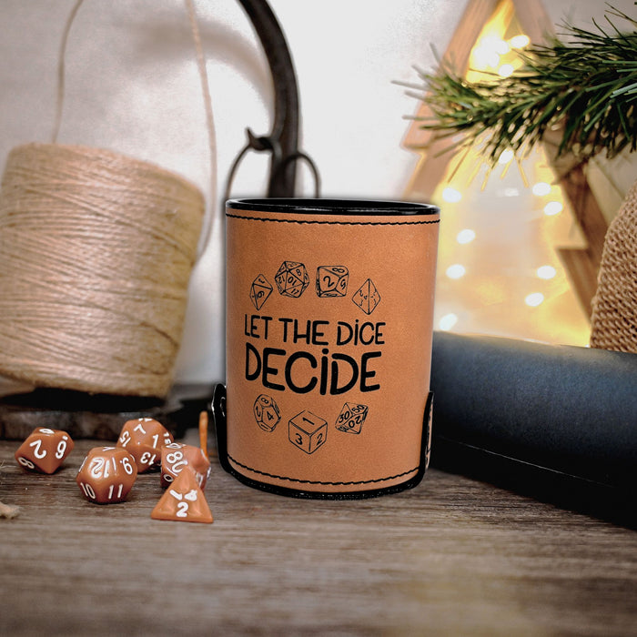 Let the Dice Decide dnd Dice Cup