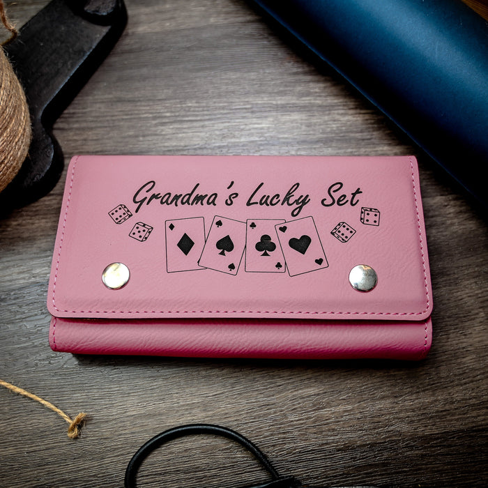 Grandma's Lucky Cards and Dice Set