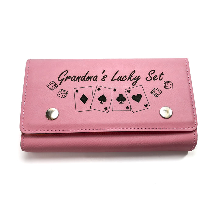 Grandma's Lucky Cards and Dice Set