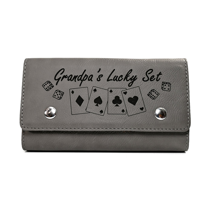 Grandpa's Lucky Cards and Dice Set