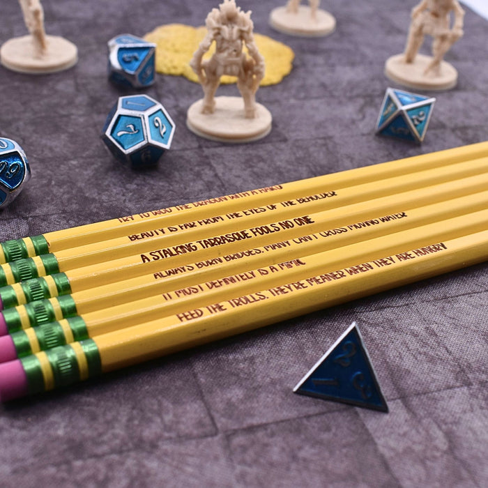 DND Advice Pencil Set